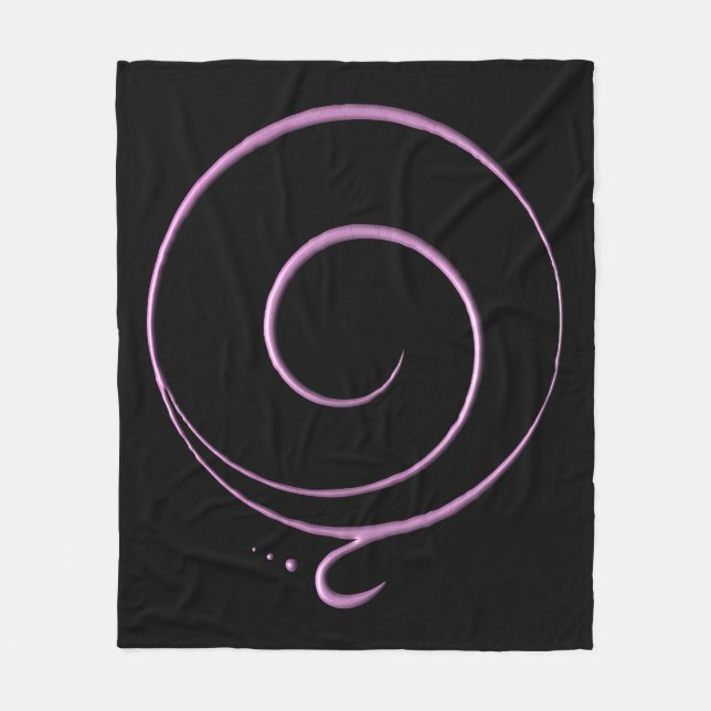 Cobertor De Velo Gratidão Rosa  (Frente)