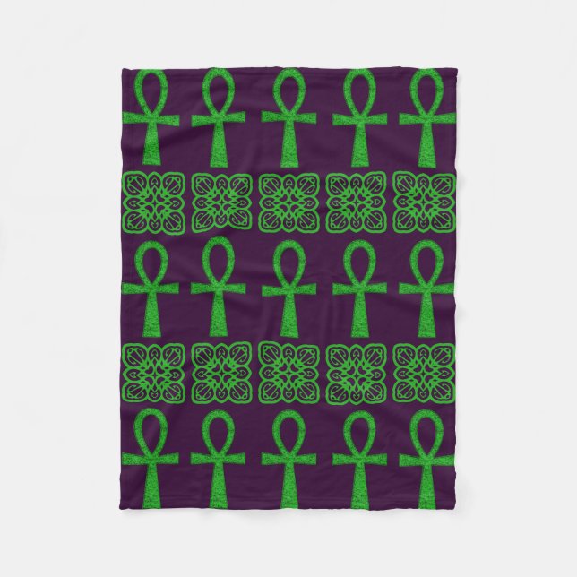Cobertor De Velo Green Ankh (Frente)