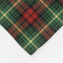 Cobertor De Velo Green e Red Martin Clan Tartan