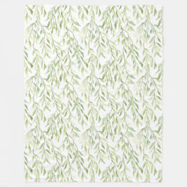 Cobertor De Velo Green Leaves