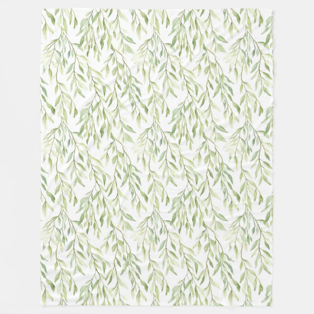 Cobertor De Velo Green Leaves (Frente)