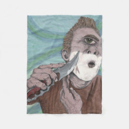 Cobertor De Velo Grego Ciclops Faca Sonora Fantasia Art Blanket