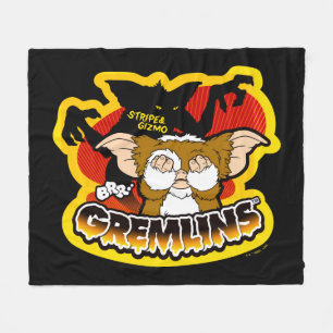 Cobertor De Velo Gremlins   Stripe Scaring Gizmo