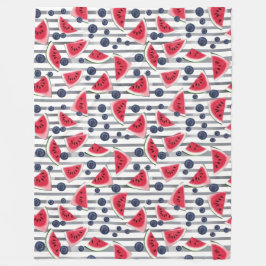 Cobertor De Velo Greve de Melancia de Verão