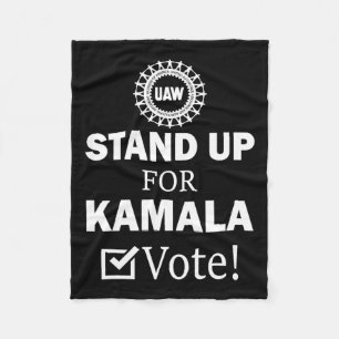 Cobertor De Velo Greve Para A Votação De Kamala