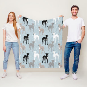 Cobertor De Velo Greyhounds italiano ou Whippets Century Modern-Méd
