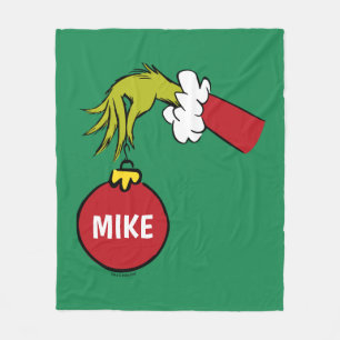 Cobertor De Velo Grinch Enfeite Personalizado