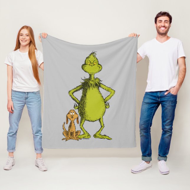 Cobertor De Velo Grinch | Posição do Max e do Grinch (In Situ)