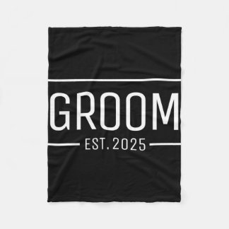 Cobertor De Velo Groom Est. noivado Casado 2025
