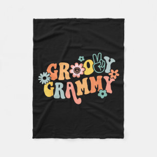 Cobertor De Velo Groovy Grammy Um Dia dos Namorados de Ação de Graç