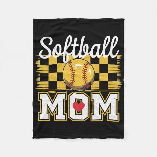 Cobertor De Velo Groovy Softll Mom Mother Softll Mom  (Frente)