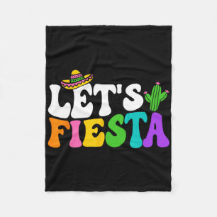 Cobertor De Velo Groovy Vamos Fiesta Cinco De Mayo Mexicano Fiesta