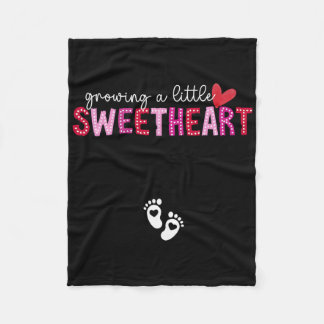 Cobertor De Velo Growing A Little Sweetheart Valentine Pregnancy An