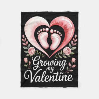 Cobertor De Velo Growing My Valentine By Feet Heart Art 