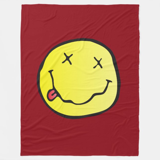 Cobertor De Velo grunge emoji blanket (Frente)