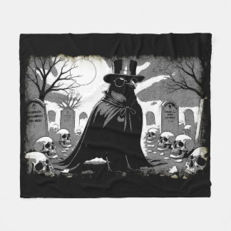 Cobertor De Velo Guardião do Cemitério - Arte Gótica de Corvo no Ha