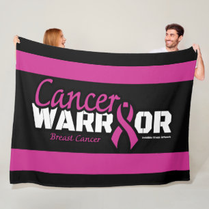 Cobertor De Velo Guerreiro...Cancer de peito