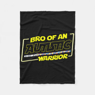 Cobertor De Velo Guerreiro da Conscientização do Autismo Autista Ir