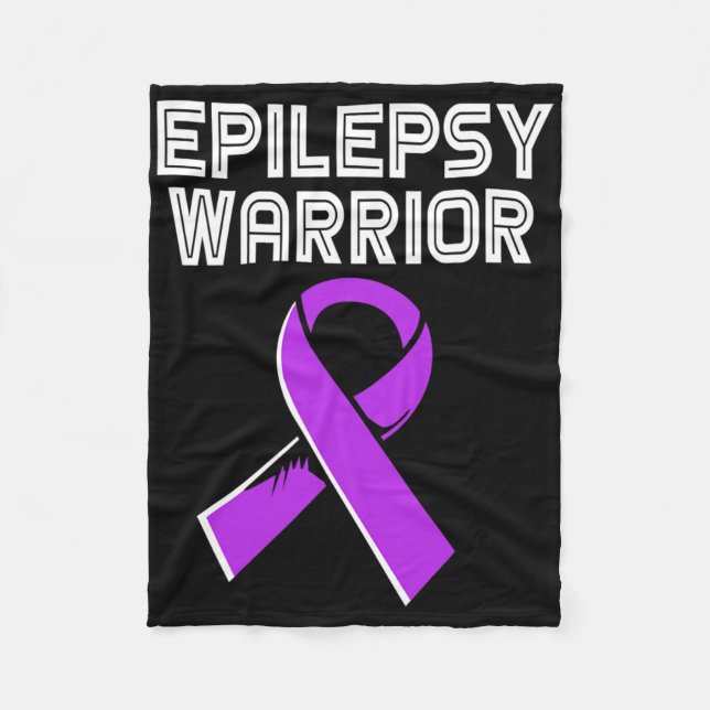 Cobertor De Velo Guerreiro da Epilepsia Para Crianças  (Frente)