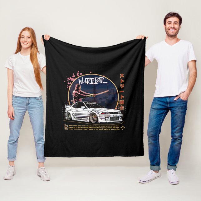 Cobertor De Velo Guerreiro de Rua Samurai - Motorista Skyline (In Situ)