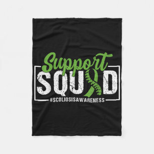 Cobertor De Velo Guerreiro Scoliose Suporta Awarenes Escoliose Esqu