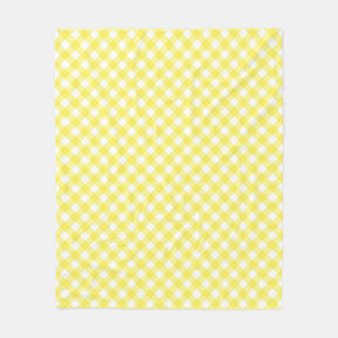 Cobertor De Velo Guingão amarelo ensolarado