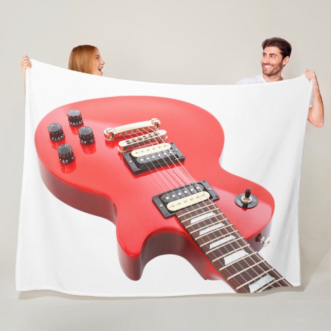 COBERTOR DE VELO GUITAR ELÉTRICO ÍCONE VERMELHO (In Situ)