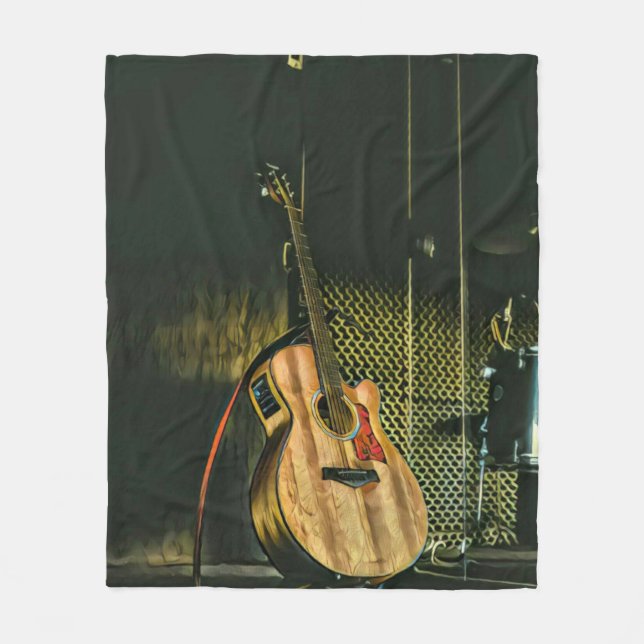 Cobertor De Velo Guitarrista (Frente)
