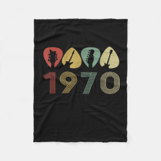 Cobertor De Velo Guitarrista Guitarra Picada 1970 Aniversário Guita