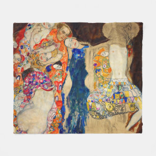 Cobertor De Velo Gustav Klimt - A Noiva (inacabado)