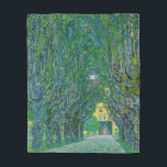 Cobertor De Velo Gustav Klimt - Avenida no Park Schloss Kammer<br><div class="desc">Avenida no Parque de Schloss Kammer - Gustav Klimt, Oil on Canvas, 1912</div>