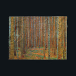 Cobertor De Velo Gustav Klimt - Floresta dos Pinheiros de Tannenwal<br><div class="desc">Floresta Fir / Floresta de Pinheiro Tannenwald - Gustav Klimt,  Petróleo na Canvas,  1902</div>