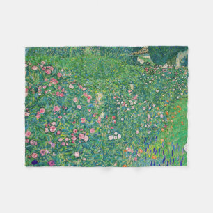 Cobertor De Velo Gustav Klimt - Paisagem de Jardim Italiano
