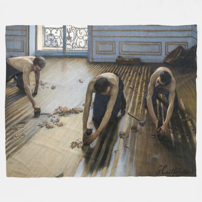 Cobertor De Velo Gustave Caillebotte - As Aranhas (Frente (Horizontal))