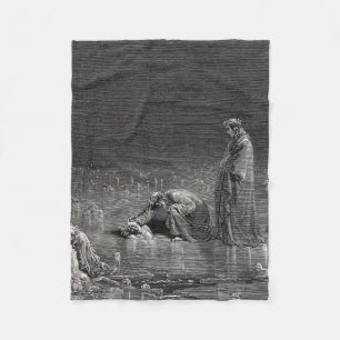 Cobertor De Velo Gustave Dore Inferno