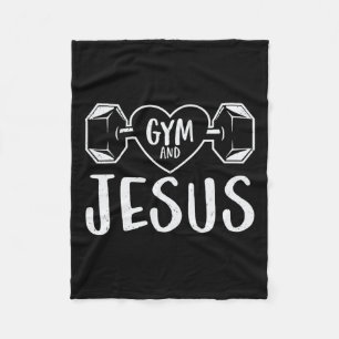 Cobertor De Velo Gym E Jesus Malhação Gym Levantando Pesos Corpo Bu