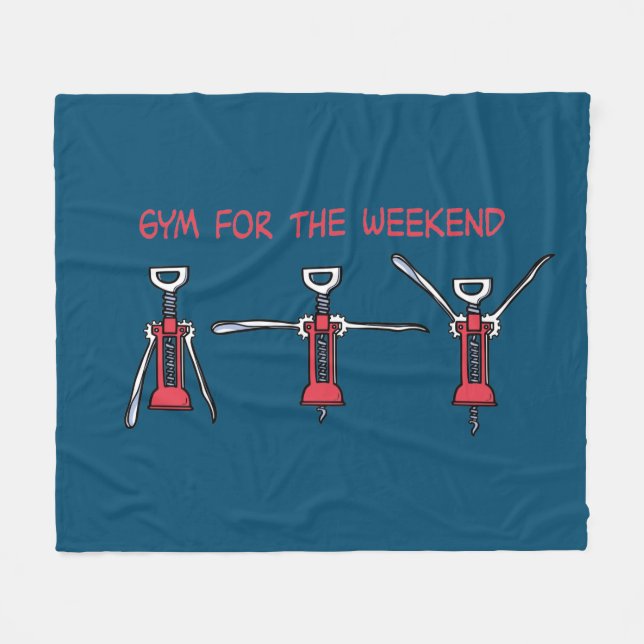 Cobertor De Velo Gym for the weekend (Frente (Horizontal))