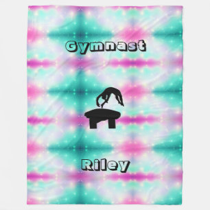 Cobertor De Velo Gymnast - Gymnast - Folha Personalizada