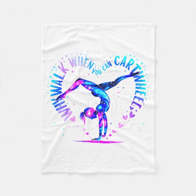 Cobertor De Velo Gymnast Just A Girl Who Loves Gymnastics For Women (Frente)