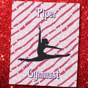 Cobertor De Velo Gymnastics White Peppermint Candy Sprinkle Rosa