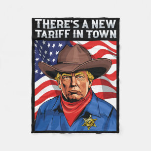 Cobertor De Velo Há Uma Nova Tarifa Na Cidade Presidente Donald Tru