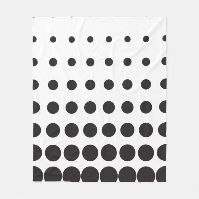Cobertor De Velo Halftone pattern dot modern retro (Frente)
