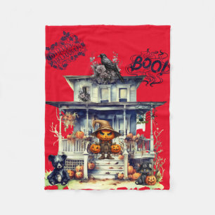 Cobertor De Velo Halloween