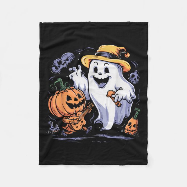 Cobertor De Velo Halloween (Frente)