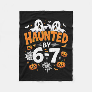 Cobertor De Velo Halloween Assombrado 67 Seis Sete Meme 1 (20) 