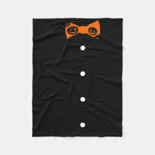 Cobertor De Velo Halloween Bowtie Pumpkin Halloween Costume