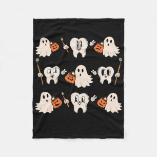Cobertor De Velo Halloween Dentista Dentista Dentista Higienista De