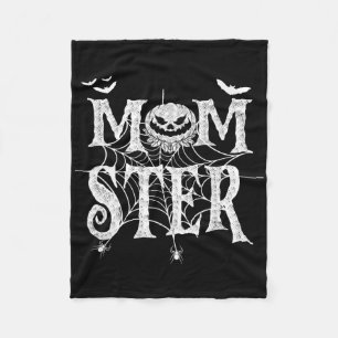 Cobertor De Velo Halloween Engraçado Para Mamãe Monstro Pumpkin Mãe
