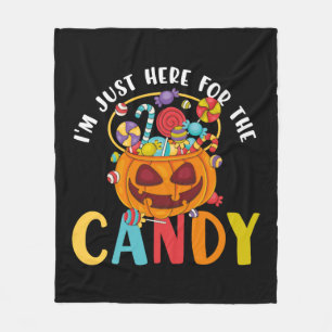 Cobertor De Velo Halloween, estou aqui para o doce
