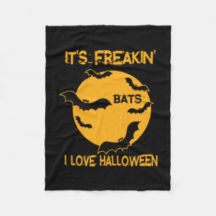 Cobertor De Velo Halloween Eu Amo O Aniversário De Halloween